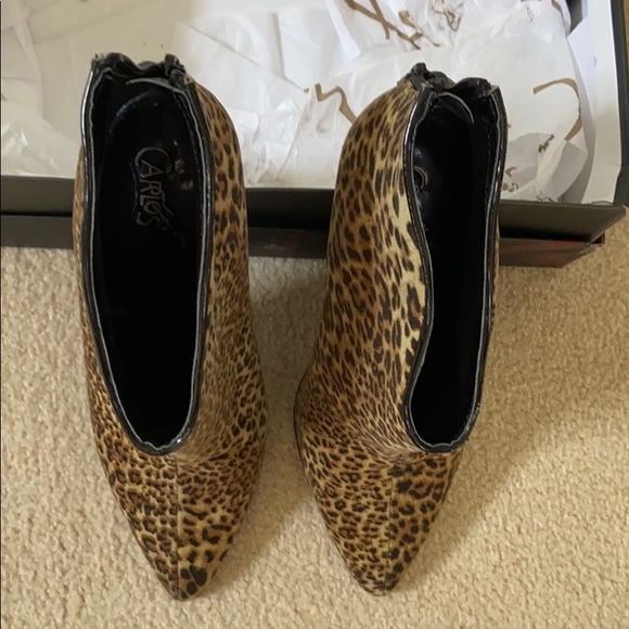 Animal print booties - Picture 1 of 4